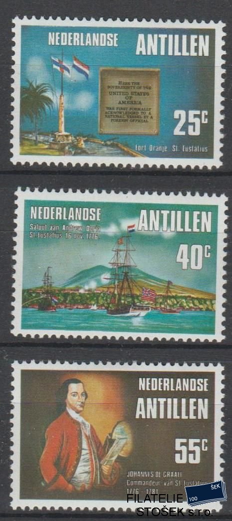 Nederlandse Antillen známky Mi 320-22