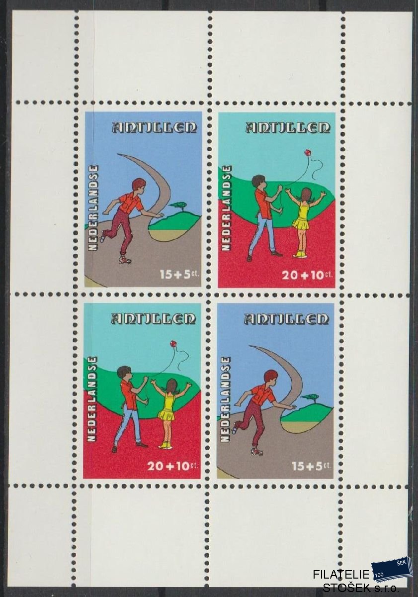 Nederlandse Antillen známky Mi Blok 8