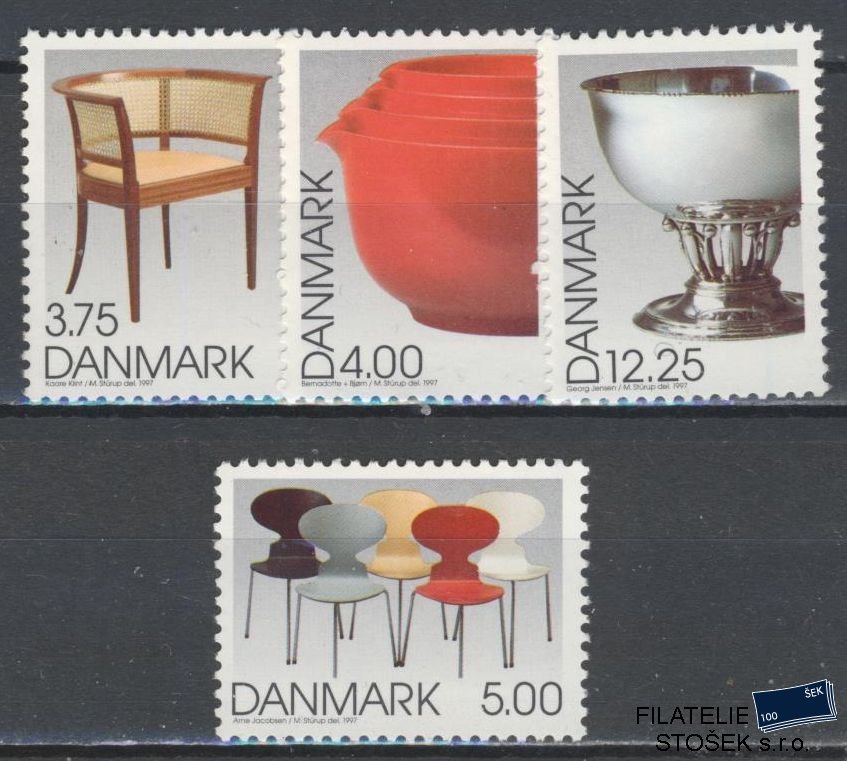 Dánsko známky Mi 1166-69