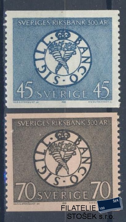 Švédsko známky Mi 603-4