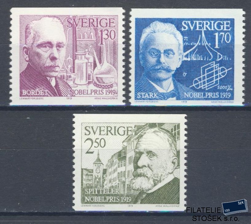 Švédsko známky Mi 1093-95