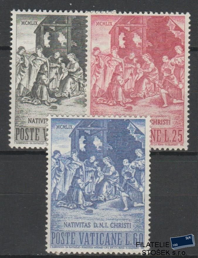 Vatikán známky Mi 327-29