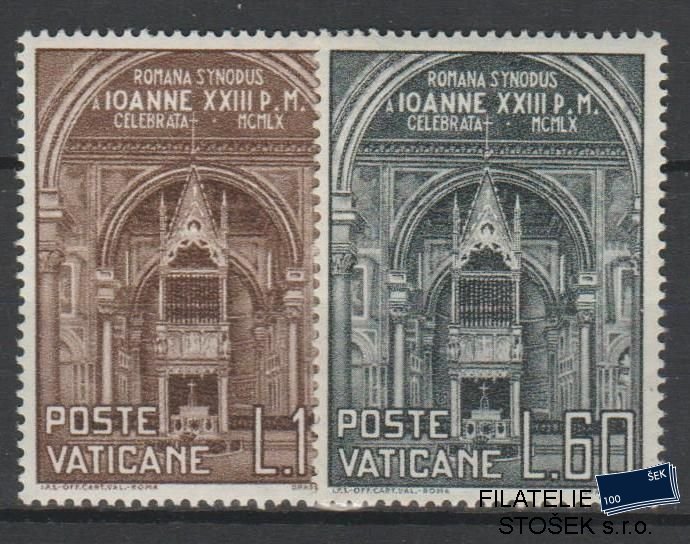 Vatikán známky Mi 332-33
