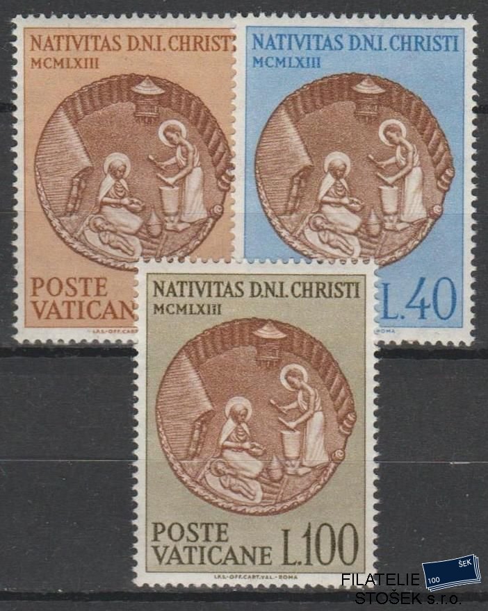Vatikán známky Mi 439-41