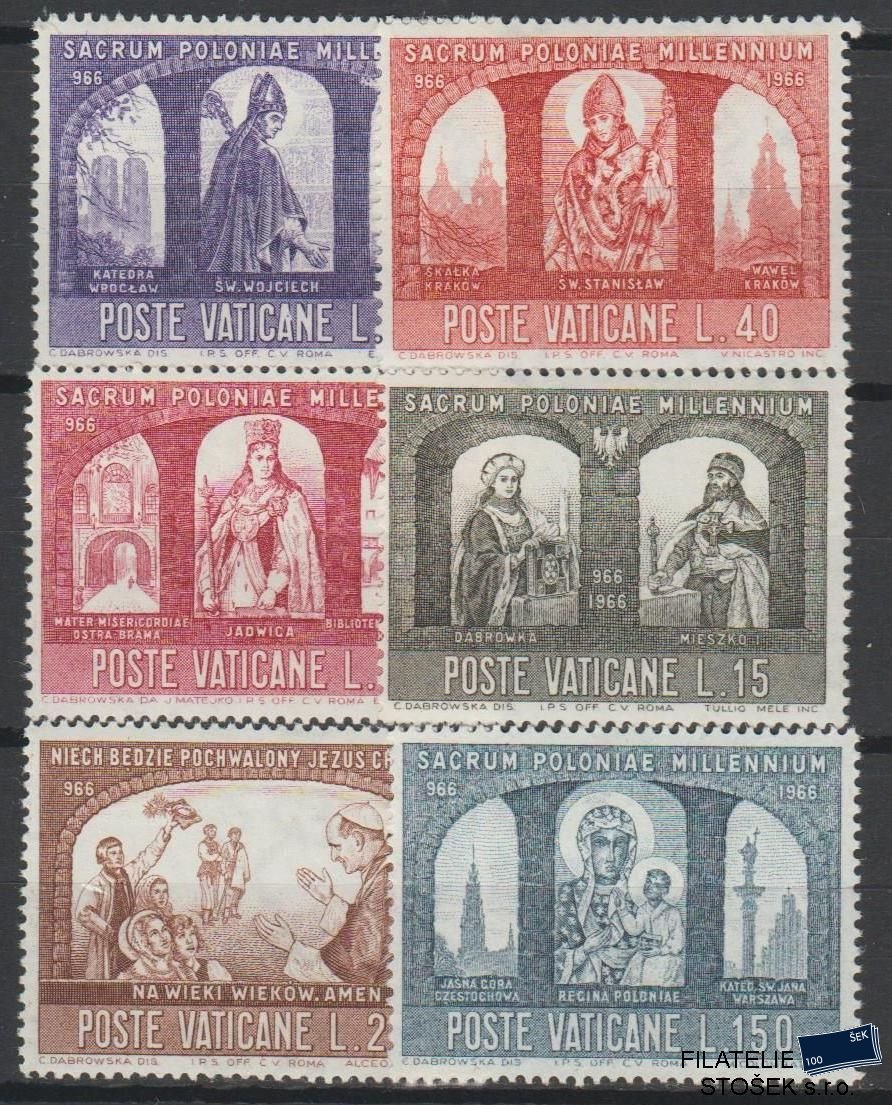 Vatikán známky Mi 502-7