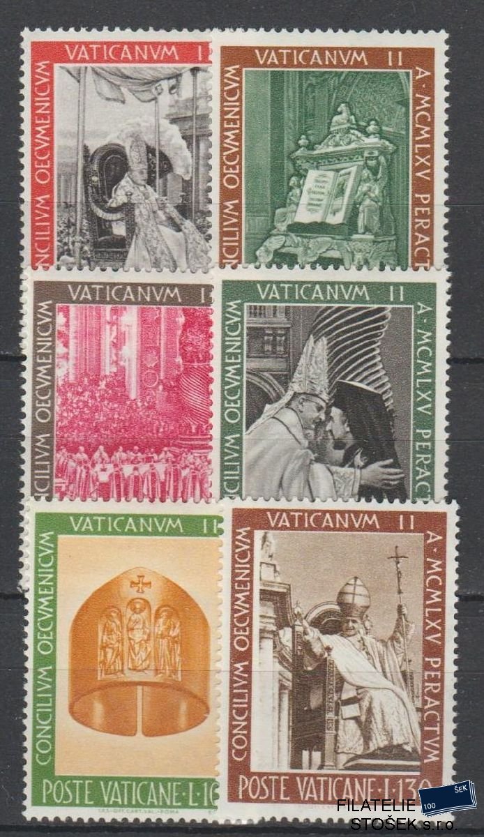 Vatikán známky Mi 508-13
