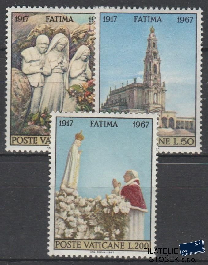Vatikán známky Mi 528-30