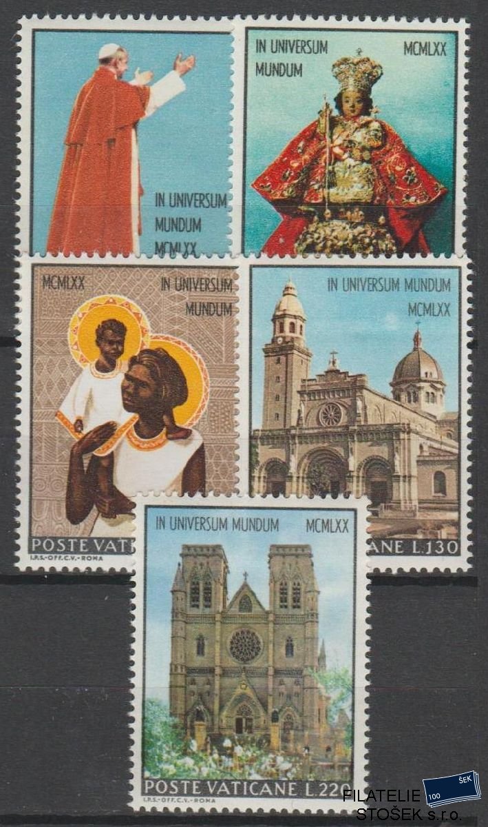 Vatikán známky Mi 572-75