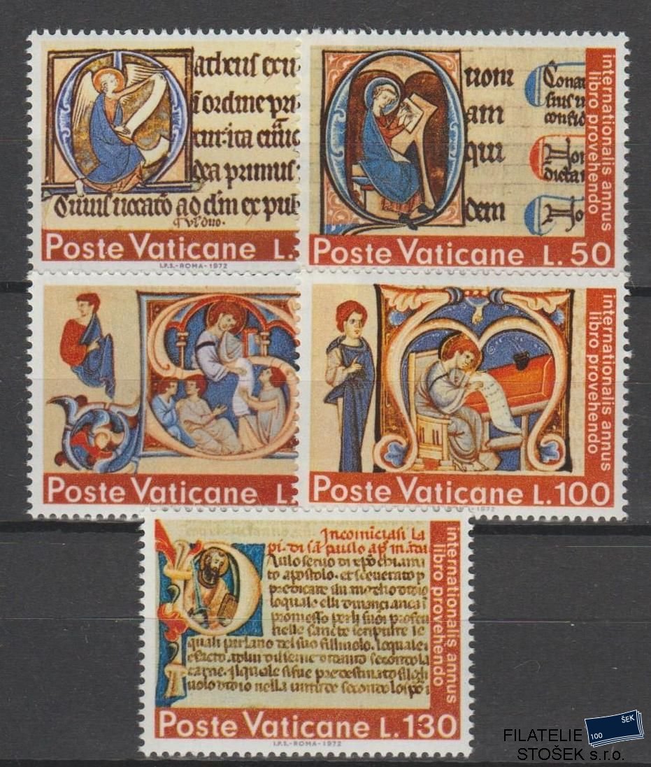 Vatikán známky Mi 605-9