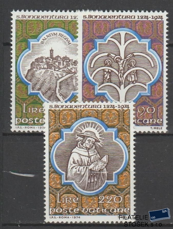 Vatikán známky Mi 643-45