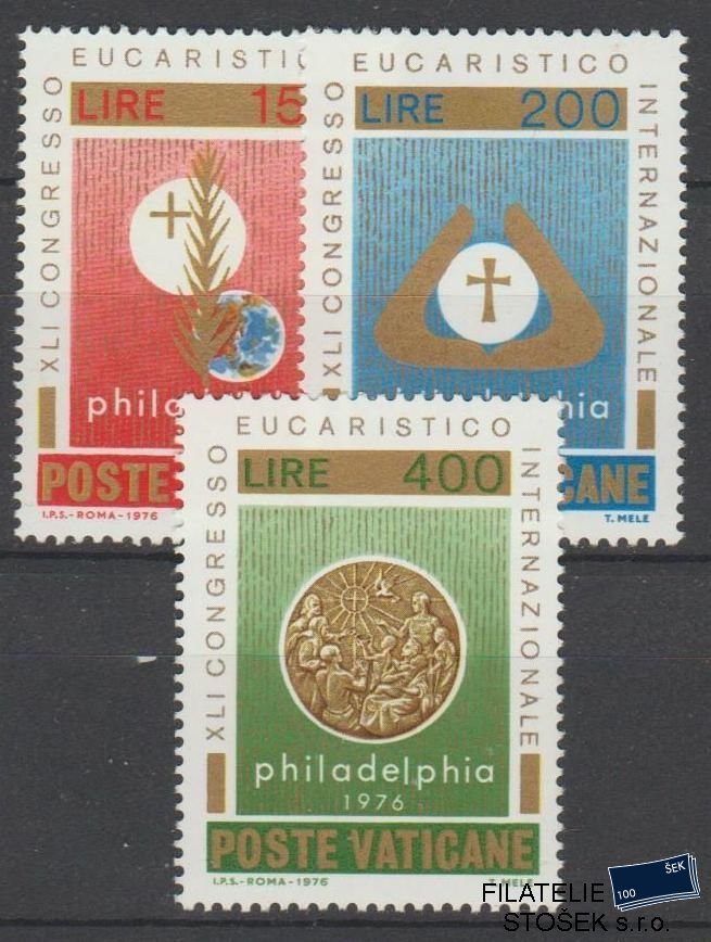 Vatikán známky Mi 680-82