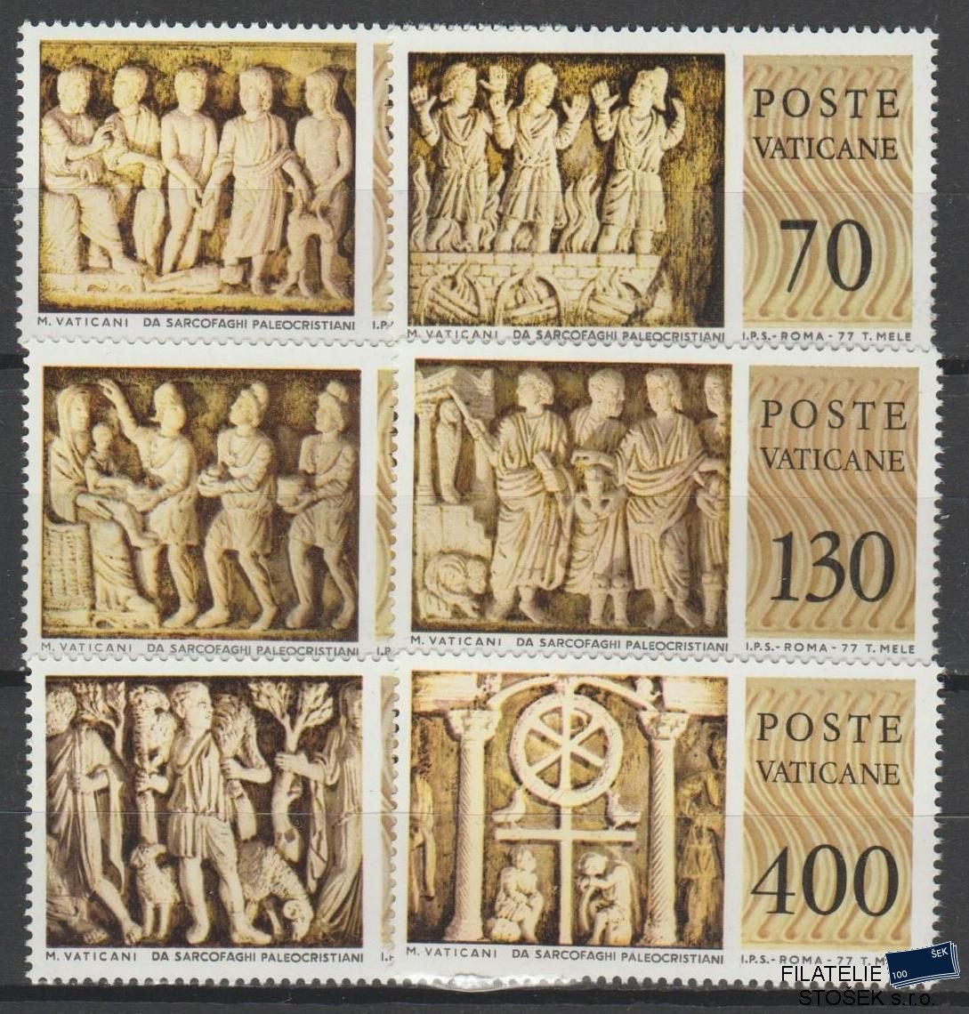 Vatikán známky Mi 711-16