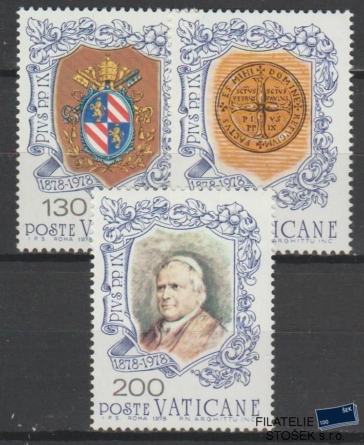 Vatikán známky Mi 720-22