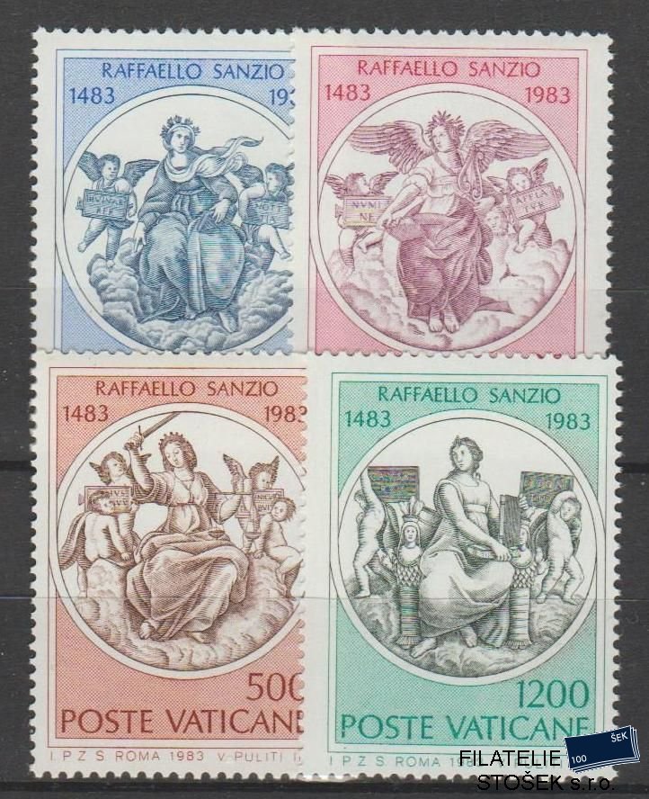 Vatikán známky Mi 826-29