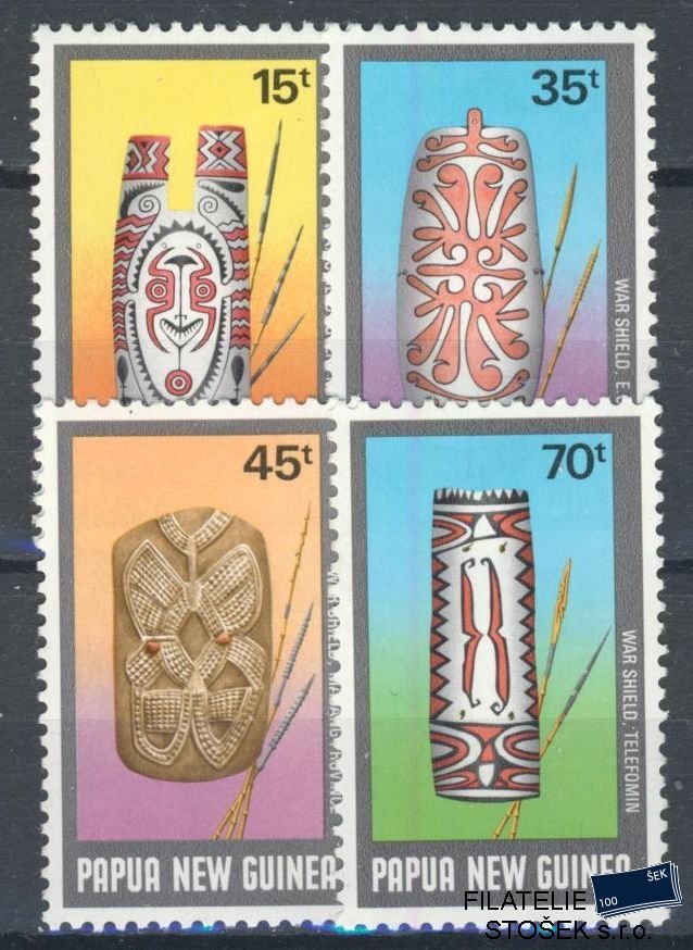Papua New Guinea známky Mi 548-51