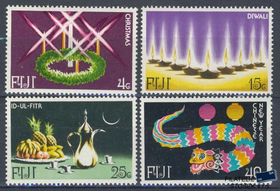 Fiji známky Mi 383-86