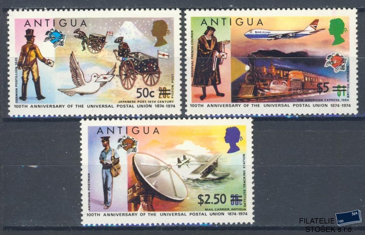 Antigua známky Mi 355-57