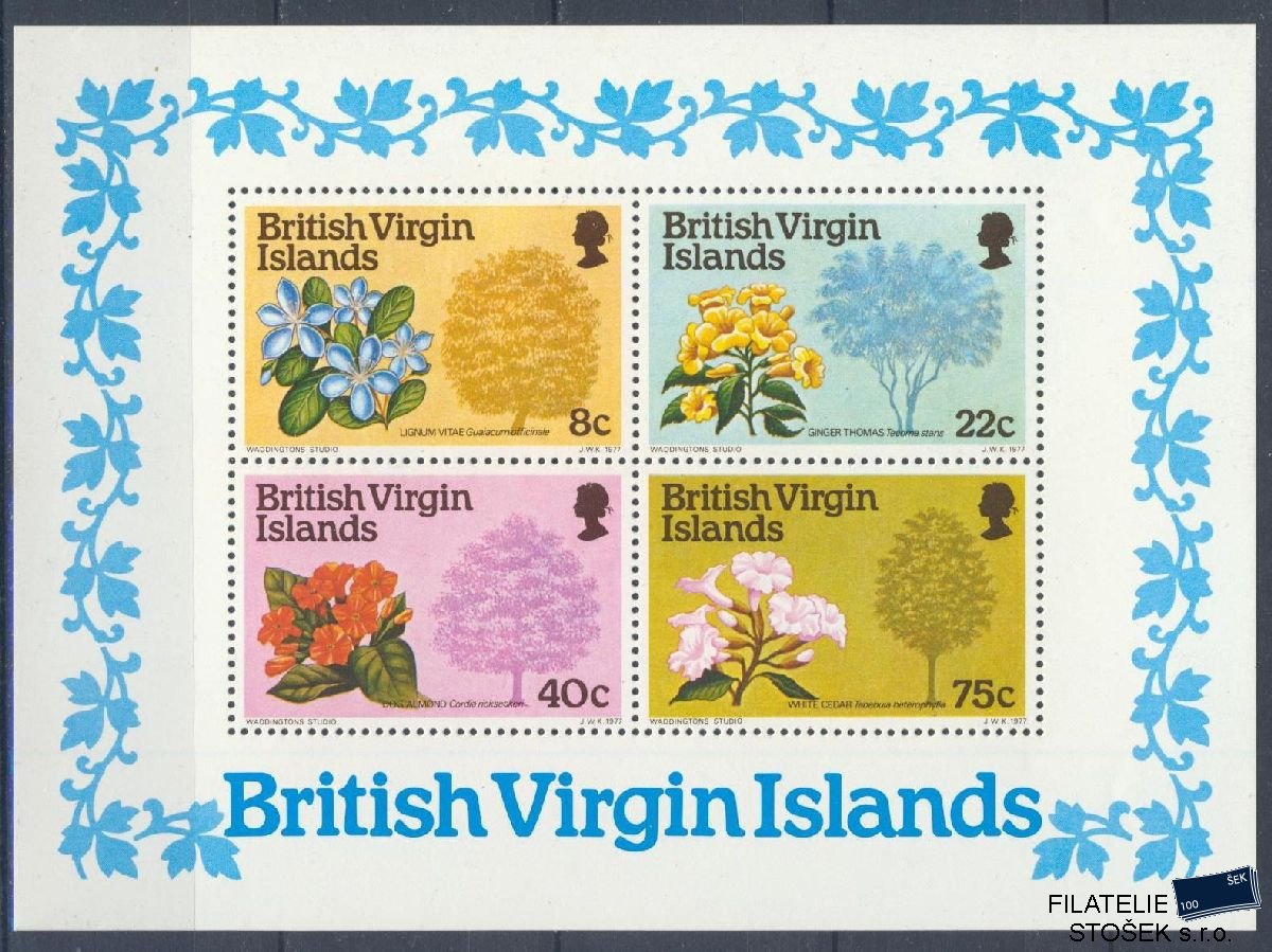 British Virgin Islands známky Mi Blok 8