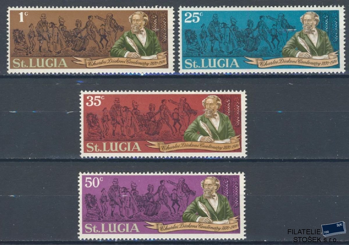 St. Lucia známky Mi 270-73