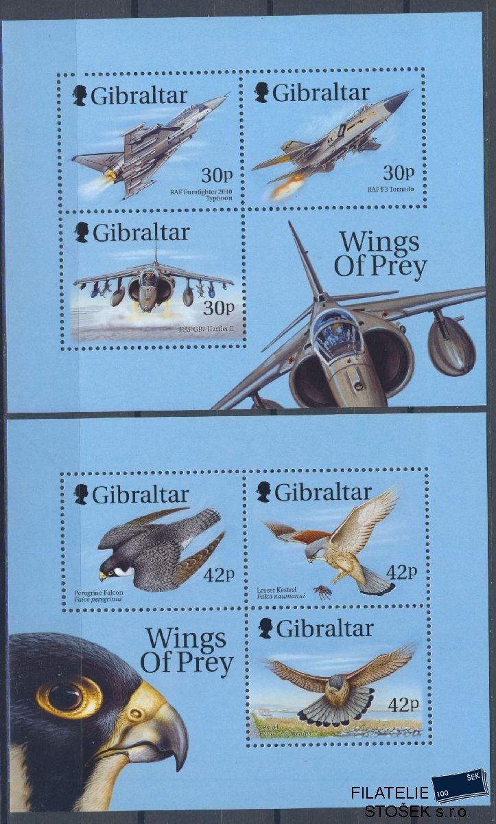 Gibraltar známky Mi Blok 38-39