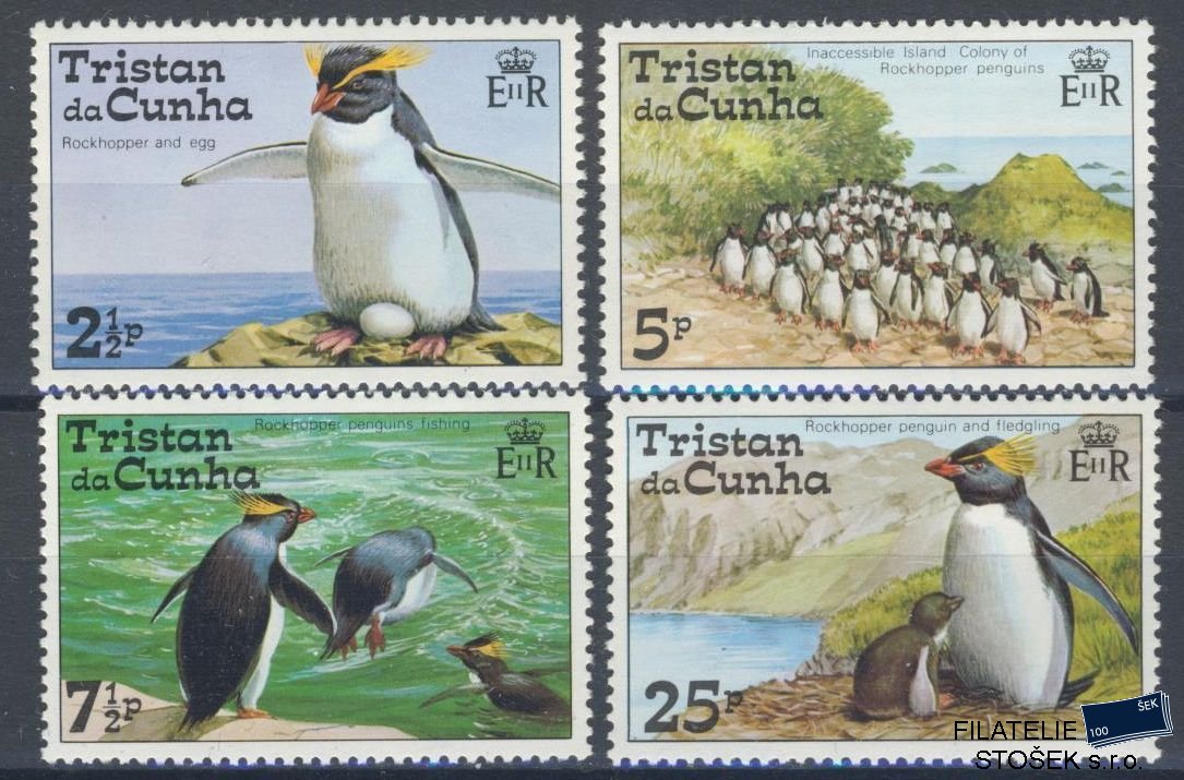 Tristan da Cunha známky Mi 191-94
