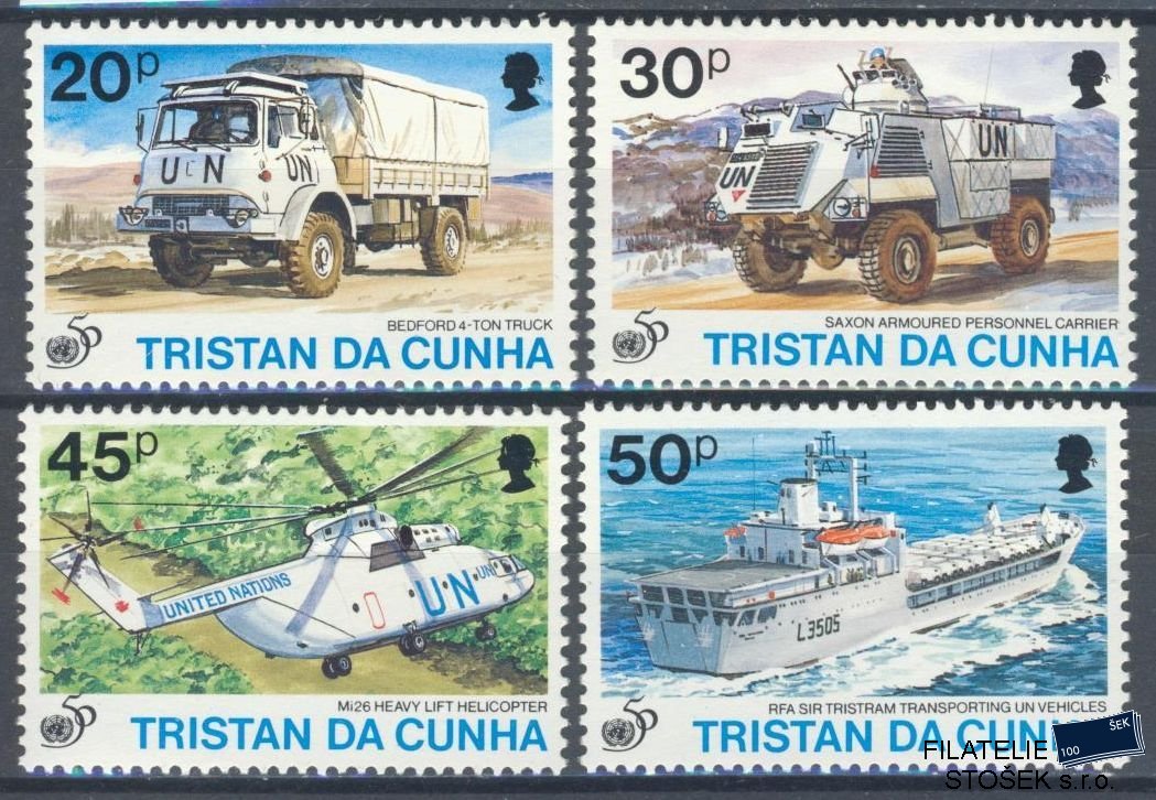 Tristan da Cunha známky Mi 581-84