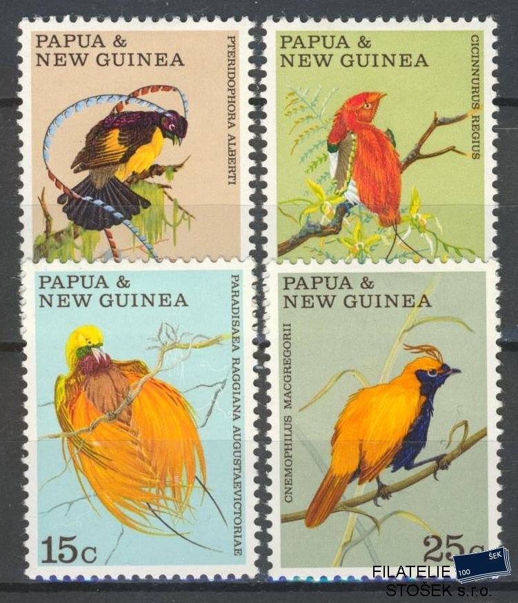 Papua New Guinea známky Mi 175-78