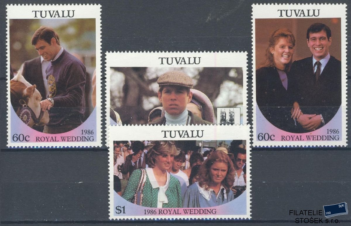 Tuvalu známky Mi 377-80