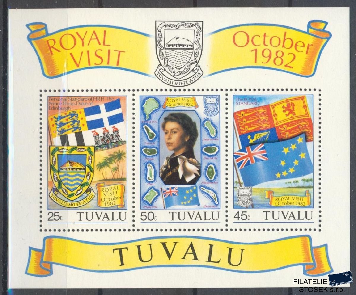 Tuvalu známky Mi Blok 7