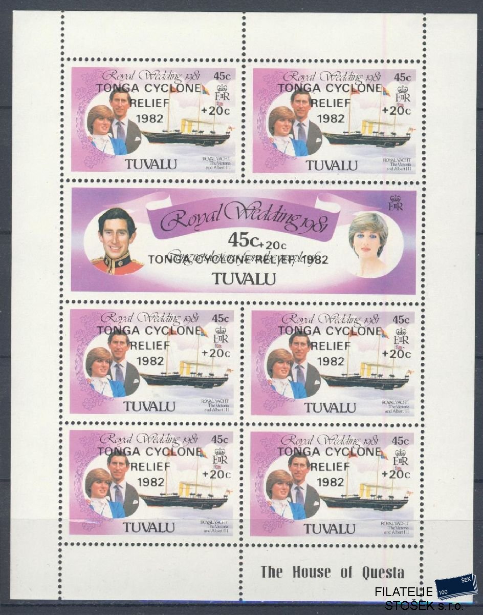 Tuvalu známky Mi 161-62 KL