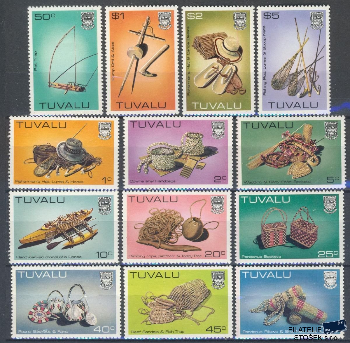 Tuvalu známky Mi 173-85