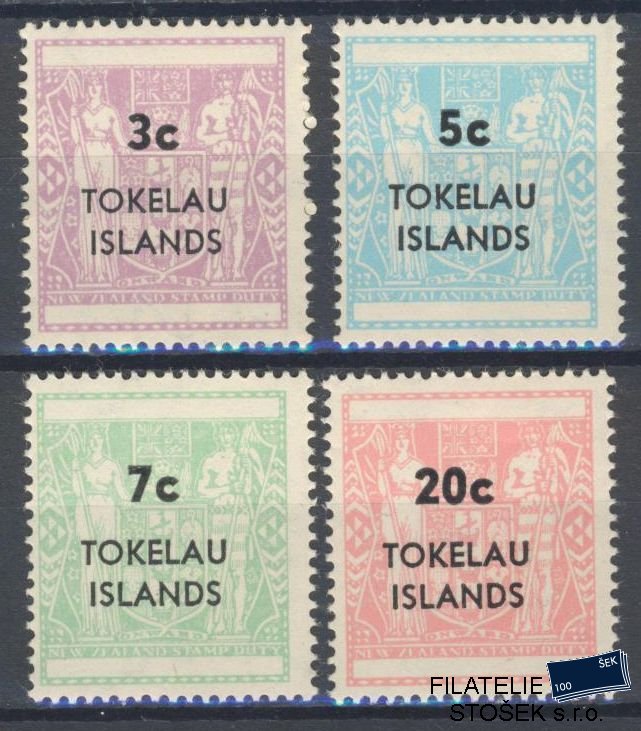 Tokelau Islands známky Mi S 4-7