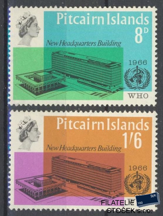 Pitcairn Islands známky Mi 61-63