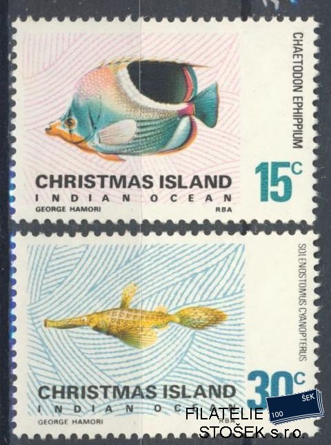 Christmas Islands známky Mi 35-36