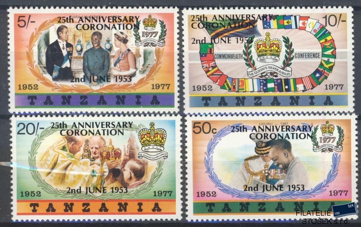 Tanzania známky Mi 99-102