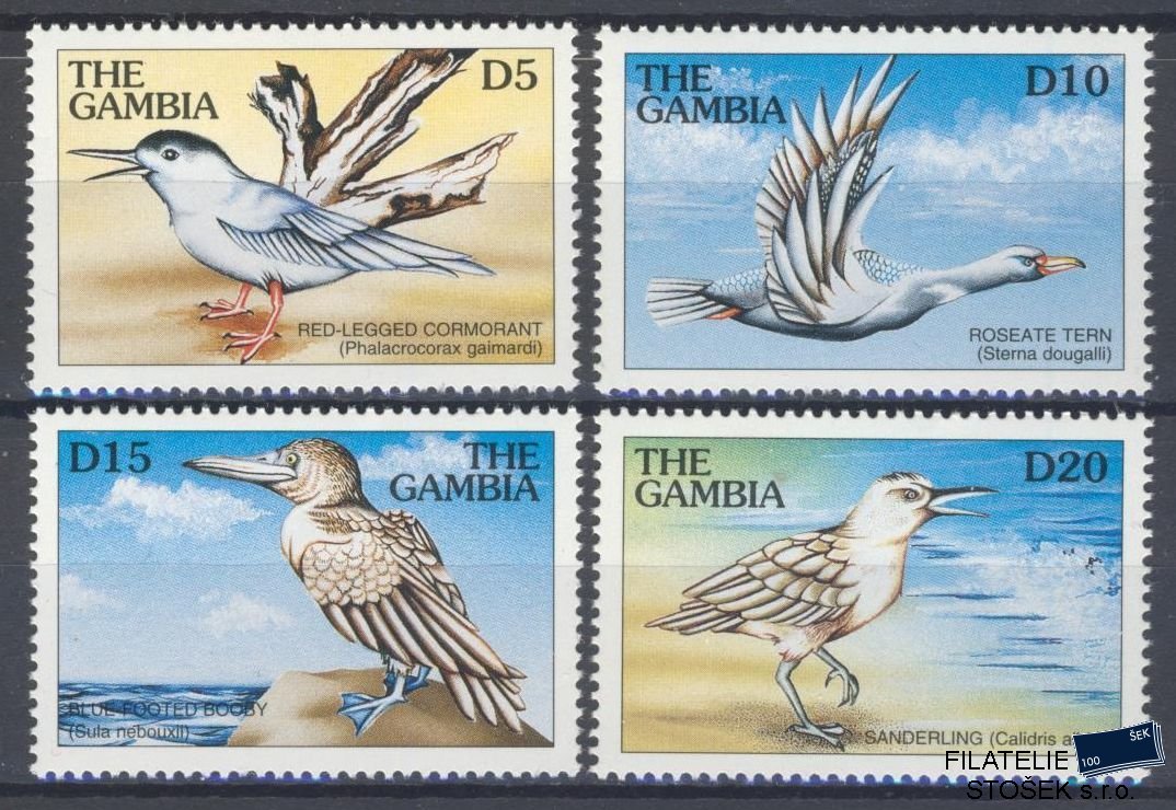 Gambia známky Mi 1882-85