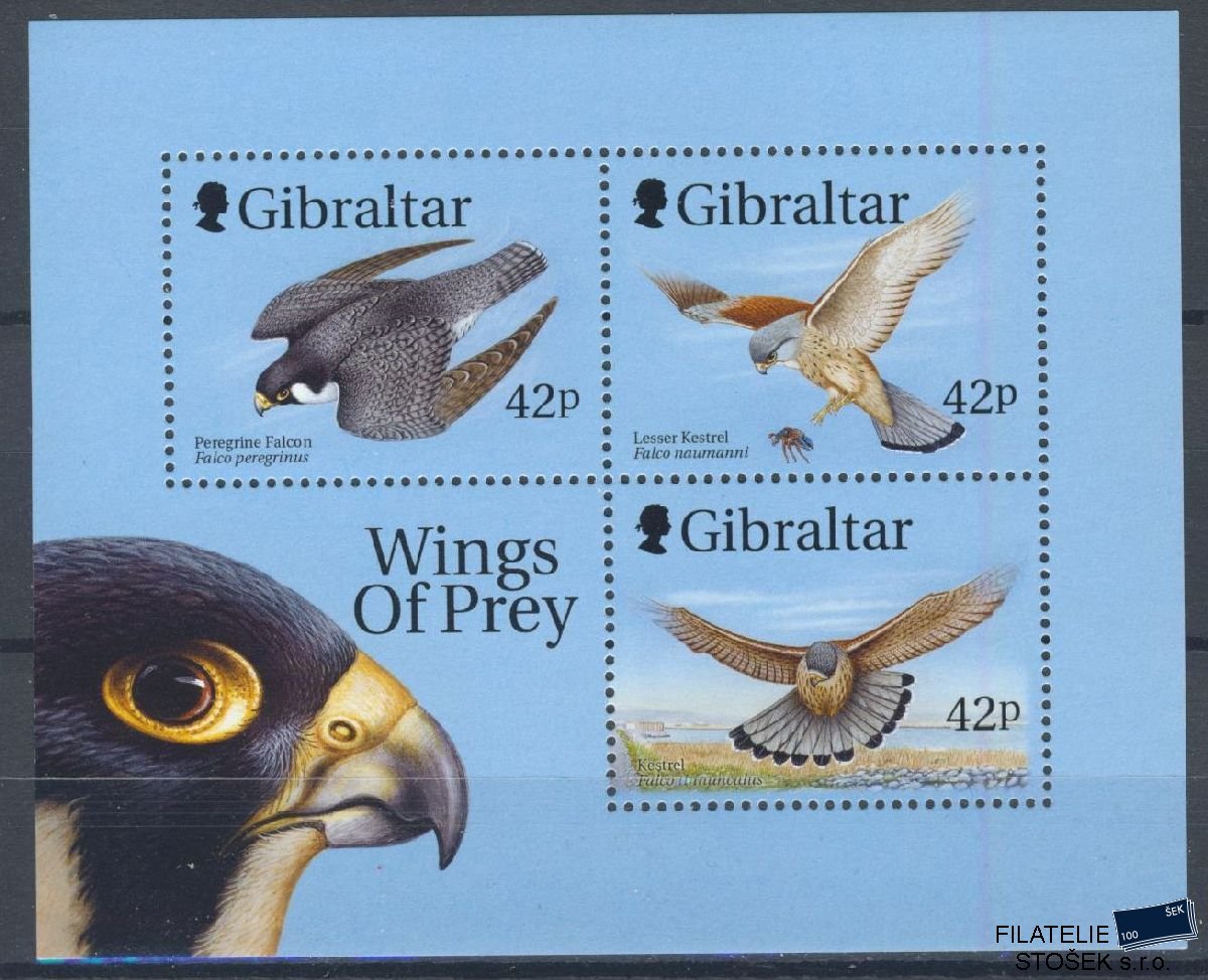 Gibraltar známky Mi Blok 39