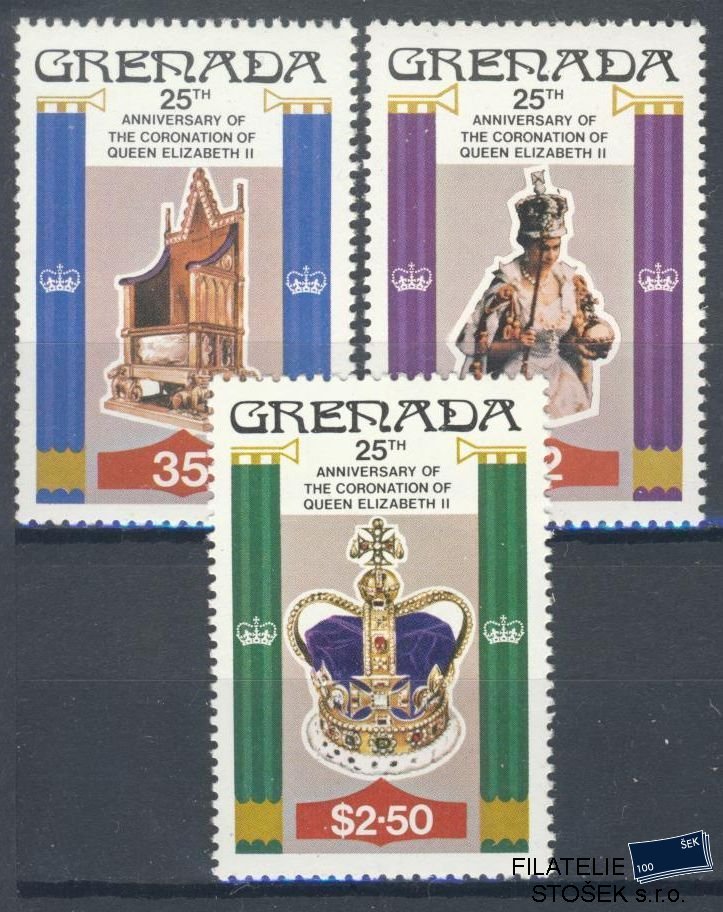 Grenada Grenadines známky Mi 915-17