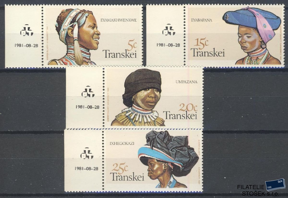Transkei známky Mi 92-95