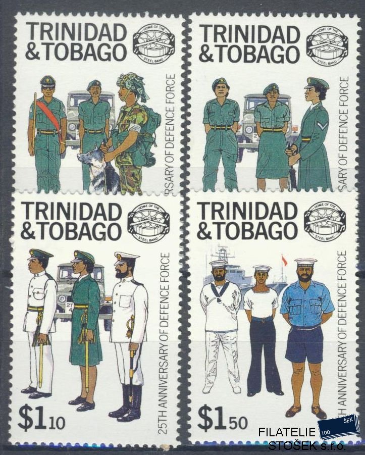 Trinidat & Tobbago známky Mi 554-57