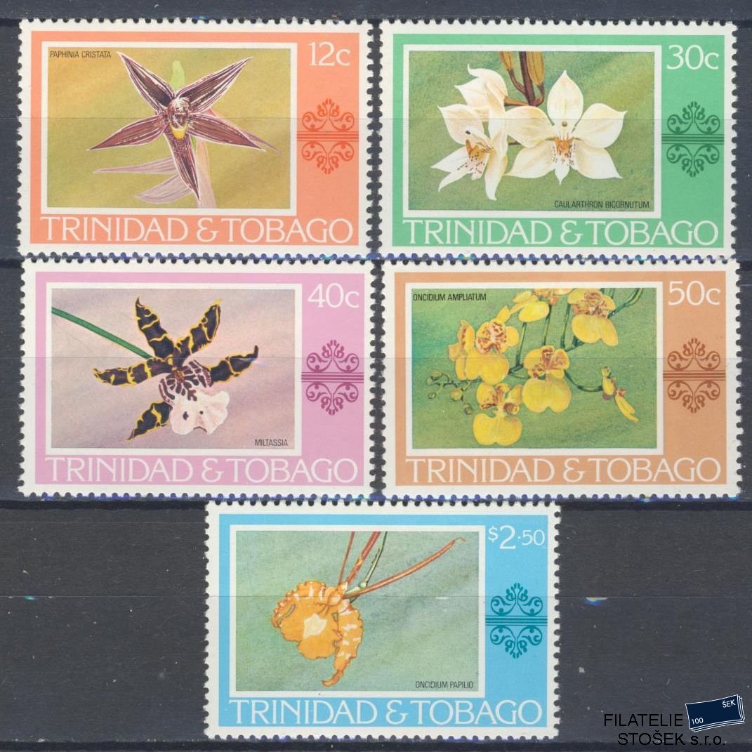 Trinidat & Tobbago známky Mi 367-71