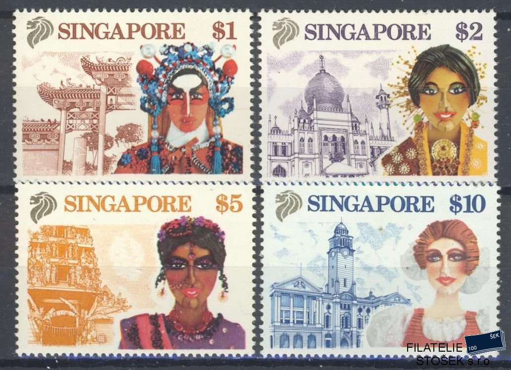 Singapore známky Mi 611-14