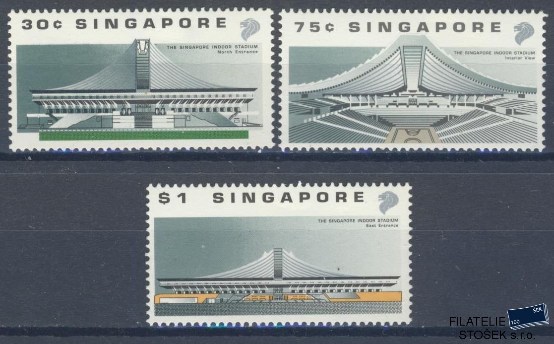 Singapore známky Mi 587-89