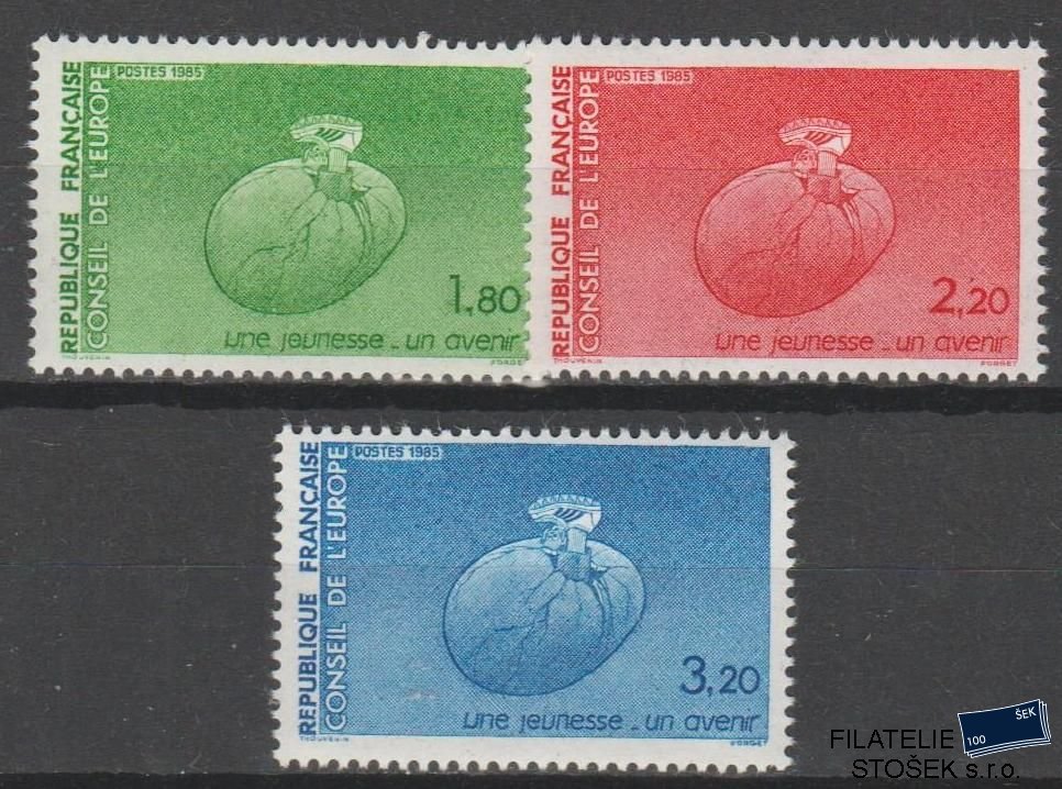 Francie známky Mi DE 37-39