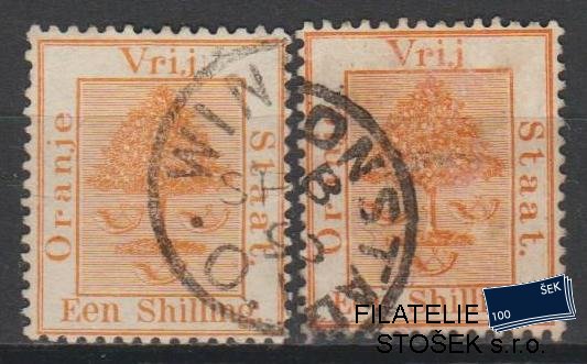 Oranje Staat známky Mi 3 - Sestava