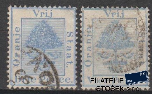 Oranje Staat známky Mi 12 - Sestava