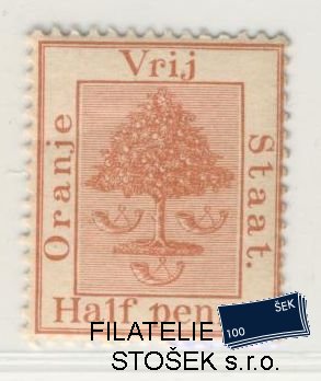 Oranje Staat známky Mi 10