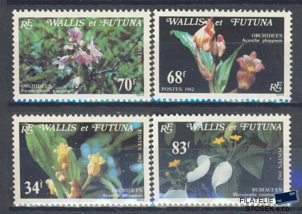 Wallis et Futuna známky Mi 416-19