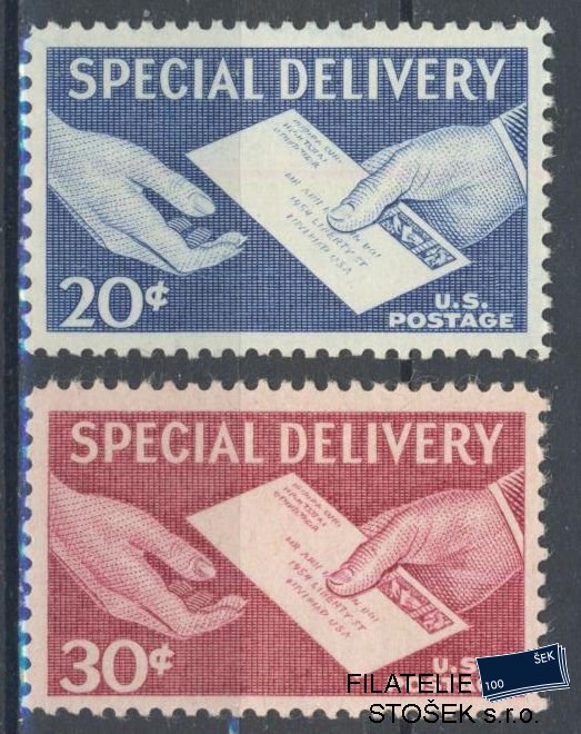 USA známky Mi 682-83