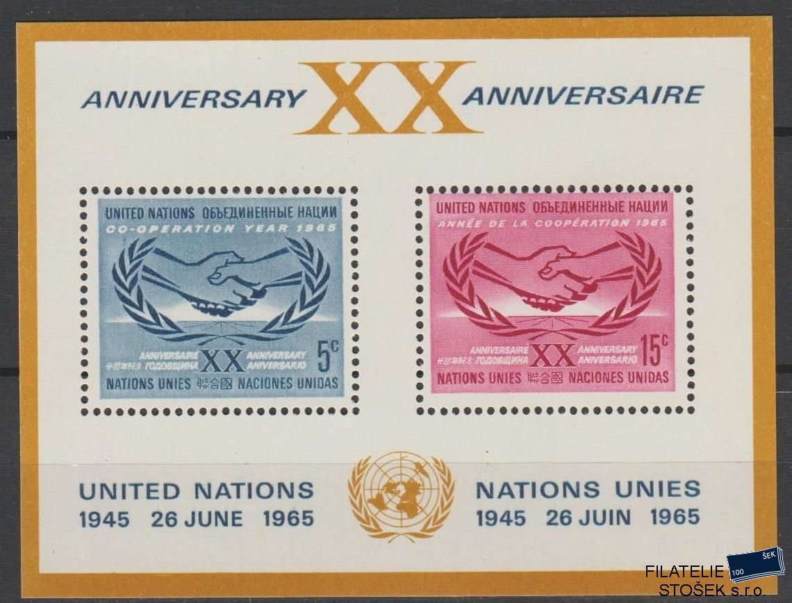 OSN USA známky Mi Blok 3